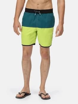Regatta Benicio Swim Shorts - Green Size M Men