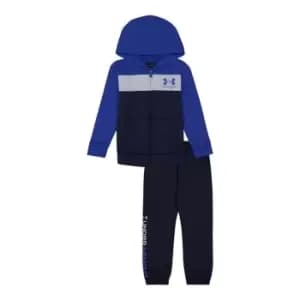 Under Armour Hooded Zip Tracksuit Set Baby Boys - Blue