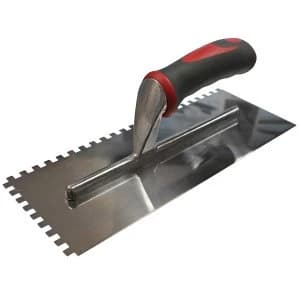 Faithfull Notched Trowel Serrated Edge - 11 x 4.1/2"
