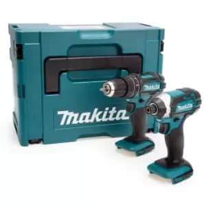 Makita DLX2131ZJ 18V LXT DHP482z Combi Drill & DTD152z Impact Driver in Makpac C