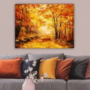 195401324_70100 Multicolor Decorative Canvas Painting