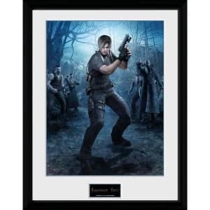 Resident Evil Leon Gun Collector Print