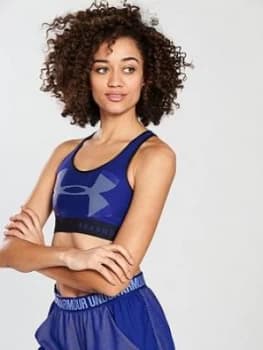 Urban Armor Gear Keyhole Bra Blue Size L Women