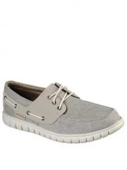 Skechers Moreway Boat Shoes - Grey