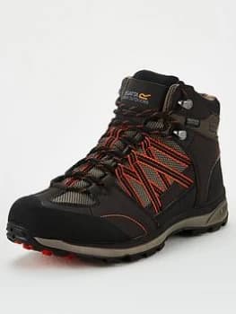 Regatta Samaris Mid Hiking Boots - Brown , Brown, Size 10, Men