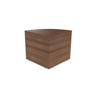 Tc Reception Modular Corner Base Unit - Dark Walnut