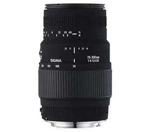 Sigma 70-300 mm f-4-5.6 DG Macro Telephoto Zoom Lens for Nikon