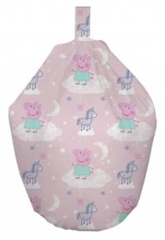 Peppa Pig Stardust Bean Bag - Pink