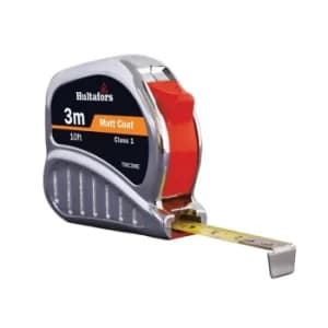 Hultafors TM3ME Chrome Tri-Matic Pocket Tape 3m/10ft (Width 13mm)