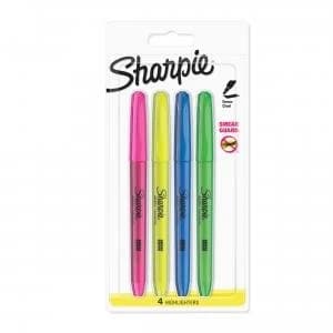 Sharpie Accent Highlighter Pens Chisel Tip Assorted Fluorescent Ref