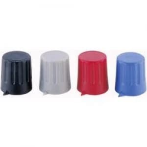 Control knob hand Black x H 15mm x 16mm Strapubox