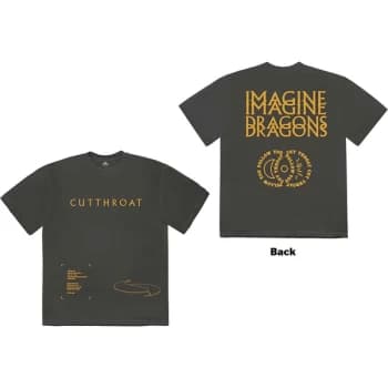 Imagine Dragons - Cutthroat Symbols Unisex Large T-Shirt - Grey