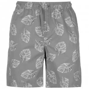 Pierre Cardin AOP Dock Shorts Mens - Grey Palm