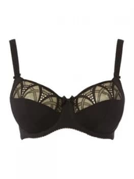Fantasie alex underwired bra with side support Black