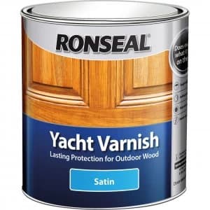 Ronseal Exterior Yacht Varnish Satin 250ml