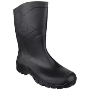 Dee Plain Rubber Wellingtons Black Size 38