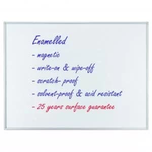 Whiteboard ECO 180 x 90cm Enamelled