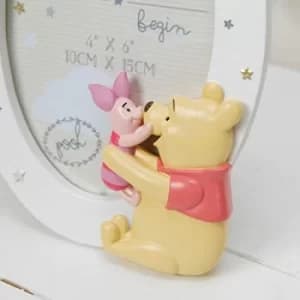 Disney Magical Beginnings Photo Frame Pooh & Piglet
