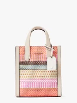 Kate Spade Manhattan Striped Mini Tote Bag, Multi, One Size