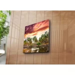 4545K-8 Multicolor Decorative Canvas Painting