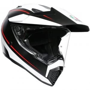 (S) AGV AX9 Pacific Road Matt Black / White / Red
