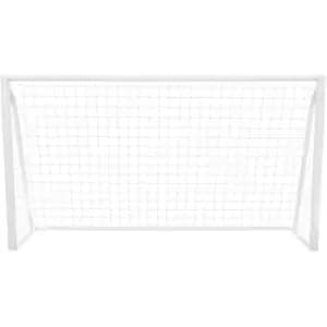 Monster Shop - Football Goal Net 12 x 6ft All Weather pvc Goalpost 30ply Knotted