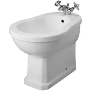 Richmond Back to Wall Bidet - 1 Tap Hole - Hudson Reed