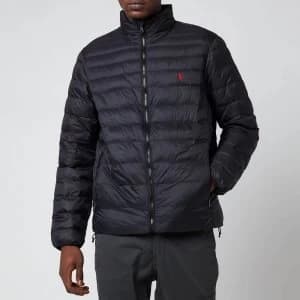 Polo Ralph Lauren Mens Recycled Nylon Terra Jacket - Polo Black - L