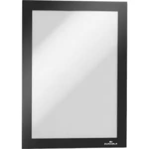 Durable DURAFRAME MAGNETIC information frame, magnetic, for A5, black, pack of 10