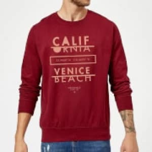 Venice Beach Sweatshirt - Burgundy - L
