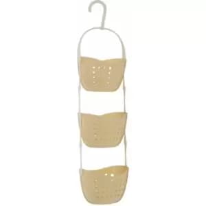 3 Tier Cream Shower Caddy - Premier Housewares