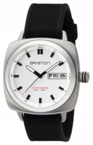 Briston Mens Clubmaster Sport Steel HMS White 16342.S.SP.2. Watch