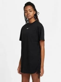 Nike Nsw Essential Short Sleeved Dress - Black