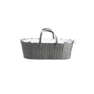 Clair de Lune Grey Paper Basket