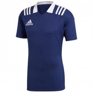 adidas 3 Stripe Rugby Training Top Mens - Dark Blue