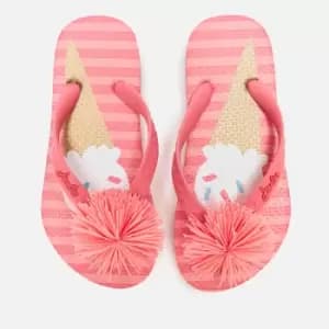 Joules Kids Lightweight Summer Sandals - Ice Cream Stripe - UK 1 Kids