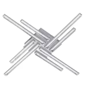 Wofi Sorel LED Ceiling Lamp - Chrome