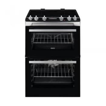 Zanussi ZCI66288XA Double Oven Electric Cooker
