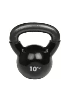 10kg Cast Iron Kettlebell Black