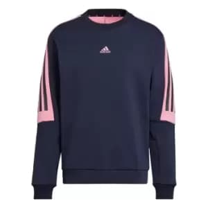 adidas Future Icons 3-Stripes Sweatshirt Mens - Blue
