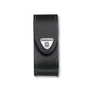 Victorinox Black Leather Belt Pouch (2-4 Layer)