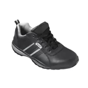 Dennys Unisex AFD Steel Toe Cap Safety Trainer / Footwear (36 EUR) (Black/Grey)