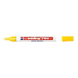 edding 750 Paint Marker Bullet 2mm Yellow 10 Pieces