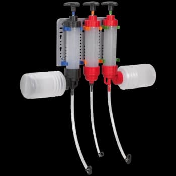 Sealey VS408 3 Piece Fluid Transfer Syringe Set