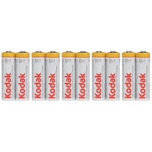 Kodak Ni-MH 10x AA 2100mAh 1.2V Rechargeable Batteries - Easy Packaging