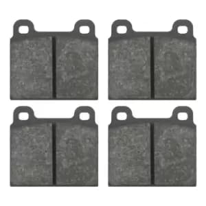 Brake Pad set 16300 by Febi Bilstein Front Axle