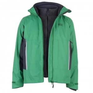 Jack Wolfskin North Border Jacket Mens - ForestGreen