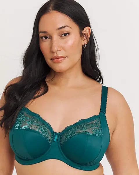 Elomi Elomi Morgan Full Cup Wired Bra DeepTeal Deep Teal Female 36H QV07028