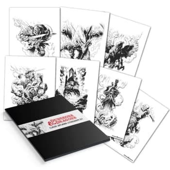 Fanattik Dungeons & Dragons Lithograph Set