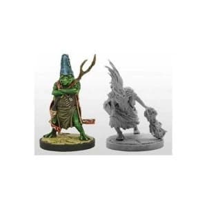 Dungeons & Dragons Collector's Series Rise of Tiamat Miniature - Pharblex & Sandesyl